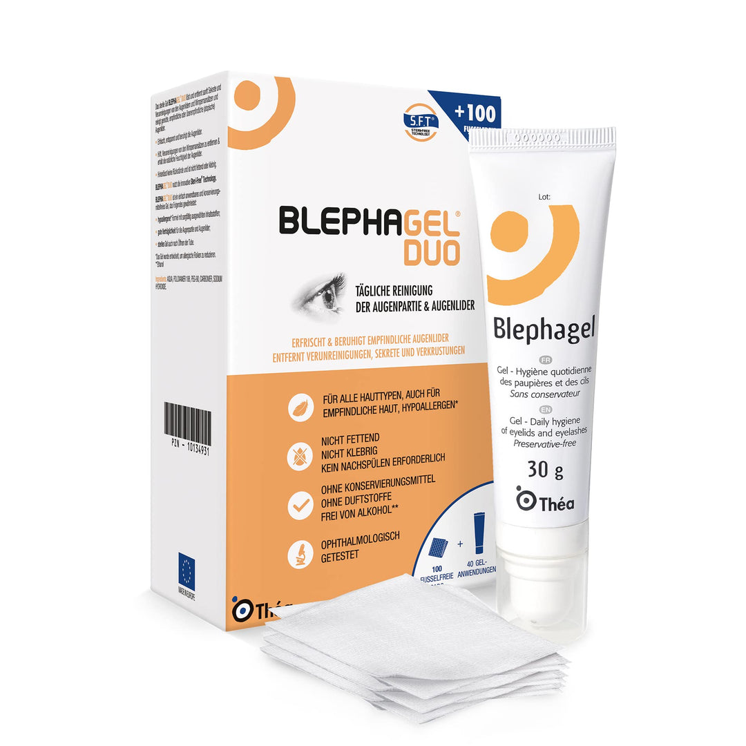 BLEPHAGEL Duo 30 g+Pads 1 P