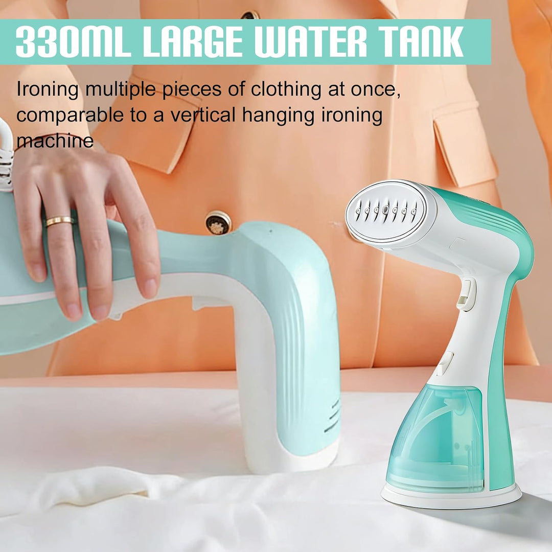 Steamer Dampfglätter, 1500W Tragbares Dampfbügeleisen mit 300ml Wassertank Schnelles Aufheizen Handd