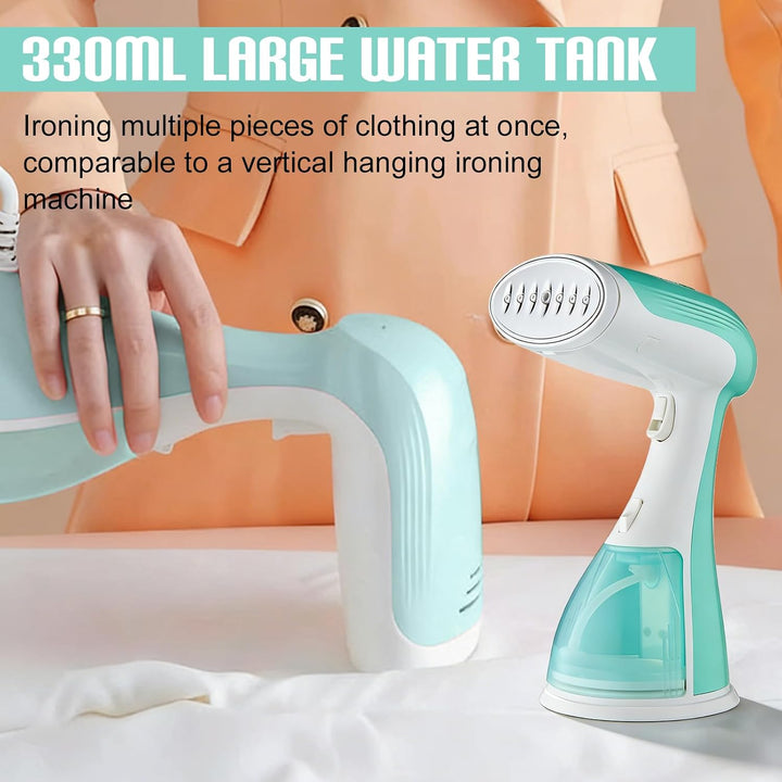 Steamer Dampfglätter, 1500W Tragbares Dampfbügeleisen mit 300ml Wassertank Schnelles Aufheizen Handd