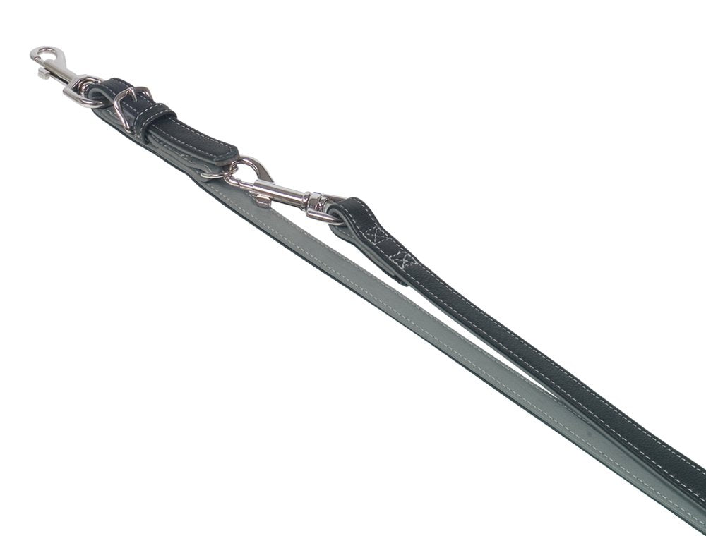Nobby Führleine PACIFIC, grau 2 m, 18 mm, 1 Stück grau Breite 18 mm, grau Breite 18 mm