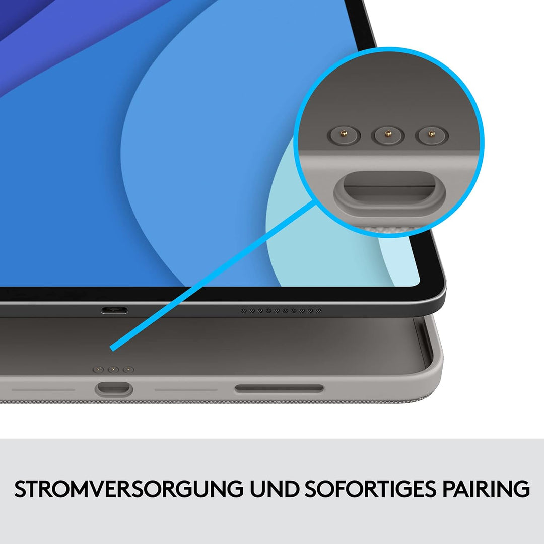 Logitech Combo Touch – Grau – Pfannen-Nordisch