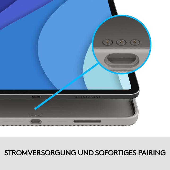 Logitech Combo Touch – Grau – Pfannen-Nordisch