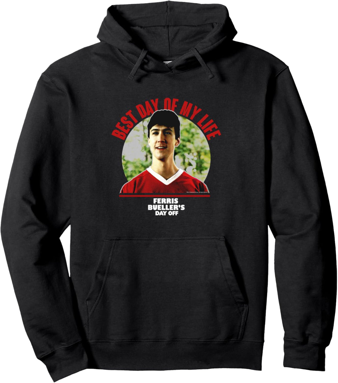 Ferris Bueller's Day Off Best Day Of My Life Photoreal Pullover Hoodie