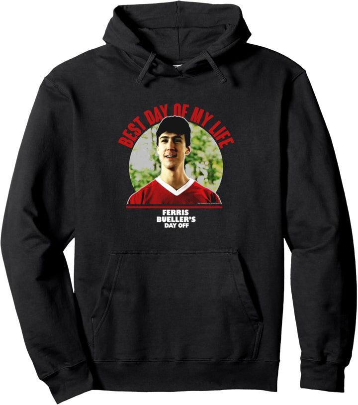 Ferris Bueller's Day Off Best Day Of My Life Photoreal Pullover Hoodie