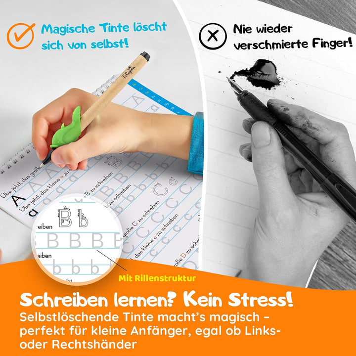 Filapen® Magisches Übungsheft Addition &amp; Subtraktion I Wiederverwendbares Übungsheft für Vorschulkin
