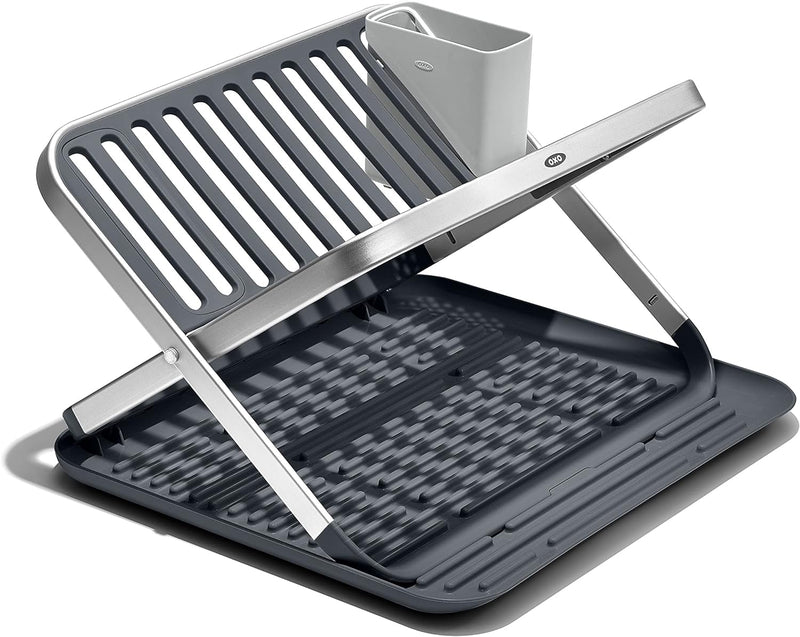 OXO GG FOLDING DISH RACK Aluminium Foldable, Aluminium Foldable