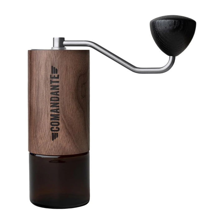 Kaffeemühle C40 MK4 Nitro Blade Liquid Amber/Edelstahl von COMANDANTE, Silber/Braun, Silber/Braun Si