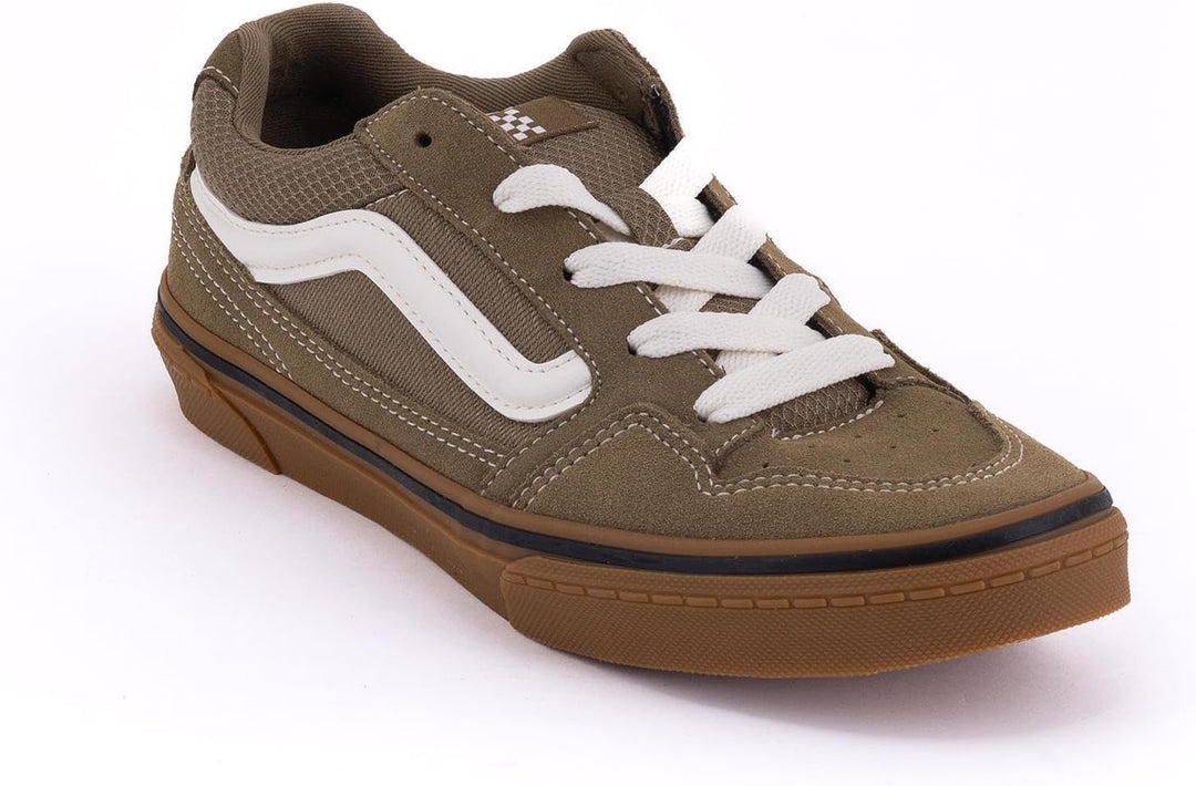 Vans Unisex Caldrone Sneaker 36 EU Pop Olive Gum, 36 EU Pop Olive Gum
