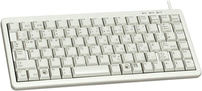 CHERRY Compact-Keyboard G84-4100, Deutsches Layout, QWERTZ Tastatur, kabelgebundene Tastatur, kompak