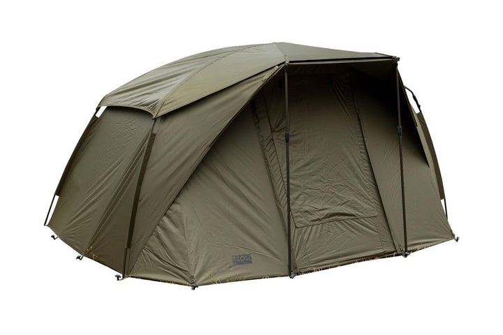 Fox EOS Pro Bivvy Dampfkappe für 2 Personen, grün, Karpfenangeln, Biwak-Kappe, für zusätzlichen Schu