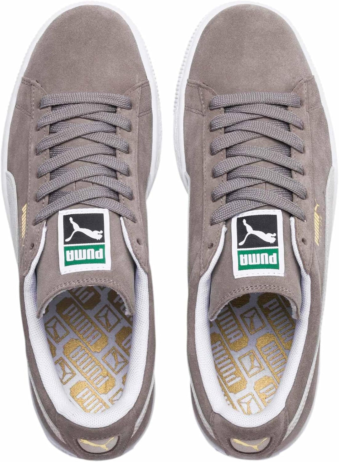 Puma Classic 356568, Unisex-Erwachsene High-Top Sneaker 37.5 EU Steeple Gray White, 37.5 EU Steeple