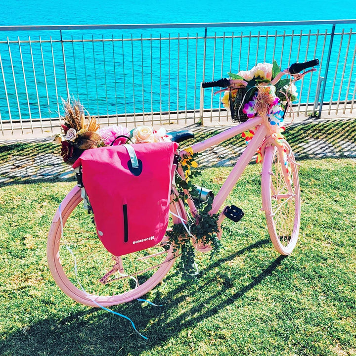 Bomence Fahrradtaschen für Gepäckträger 100% wasserdicht, Gepäckträgertasche für Fahrrad, Hinterradt