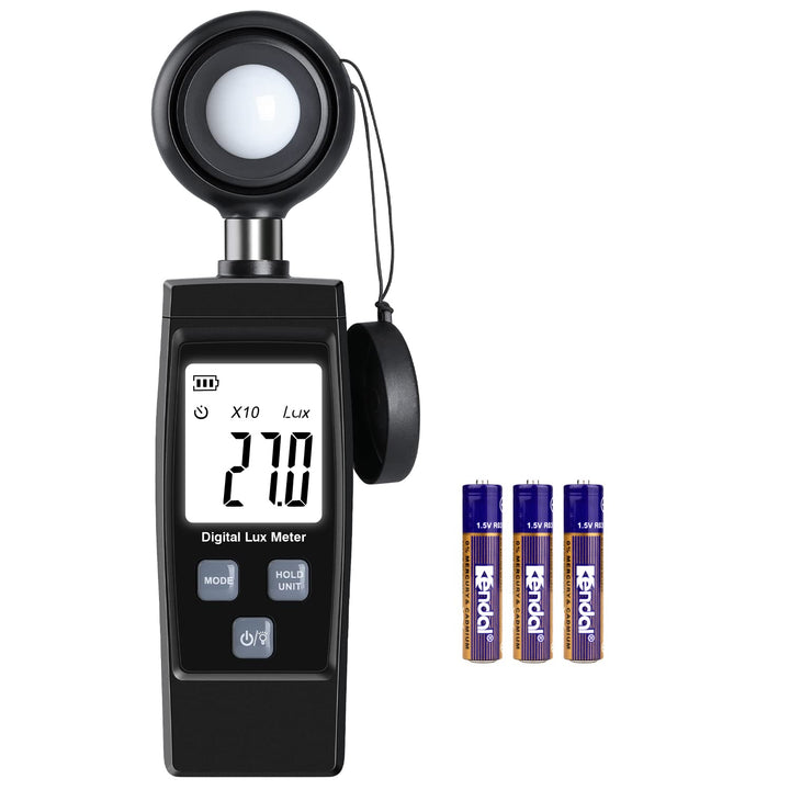Digitale Luxmeter, XinJiaYi Handlich Belichtungsmesser für Pflanzen, Voll mit Wellen Von bis Zu 200.