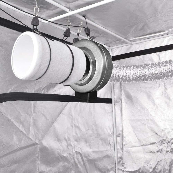 iPower 4 Zoll Luftkohlefilter Zimmerpflanzen wachsen Zelt Geruchsbekämpfungswäscher mit Australien a