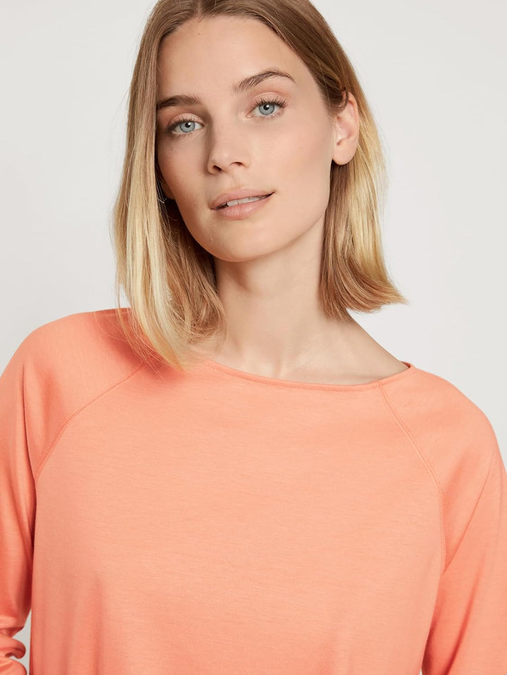 CALIDA Favourites Langarmshirt Damen, aus 100% Baumwolle 32-34 Canyon Sunset, 32-34 Canyon Sunset