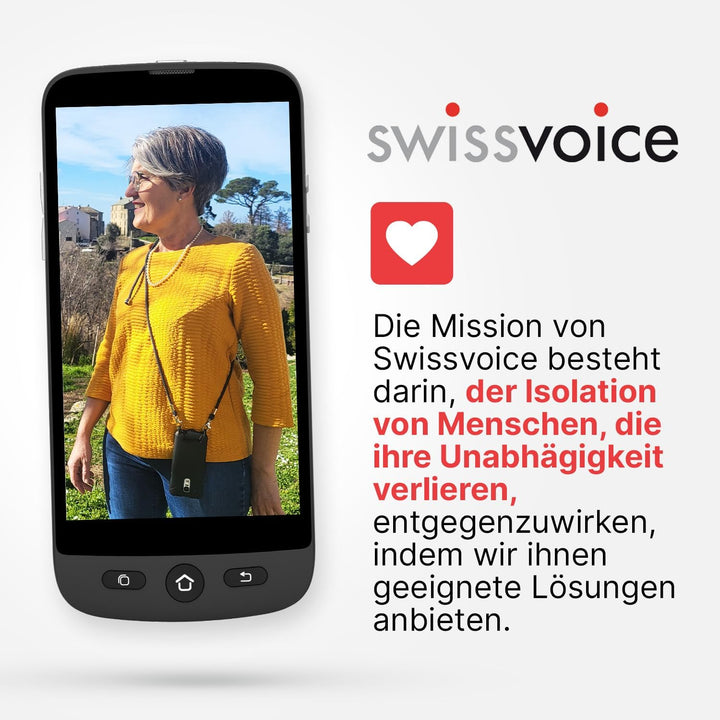 Swissvoice Xtra 1110 schnurgebundenes Telefon mit extra grossen Tasten, sechs Foto-Direktwahltasten,