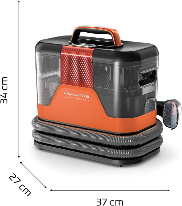 Rowenta Clean It IN7011F0 Hot &amp; Cold Polster-Staubsauger, Flecken- und Teppichreiniger, Leistung 115