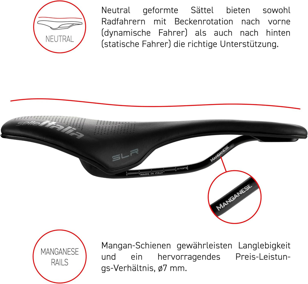 Sattel Italia SLR Boost KC Manganese Superflow