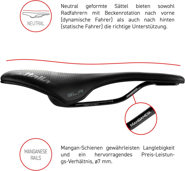 Sattel Italia SLR Boost KC Manganese Superflow