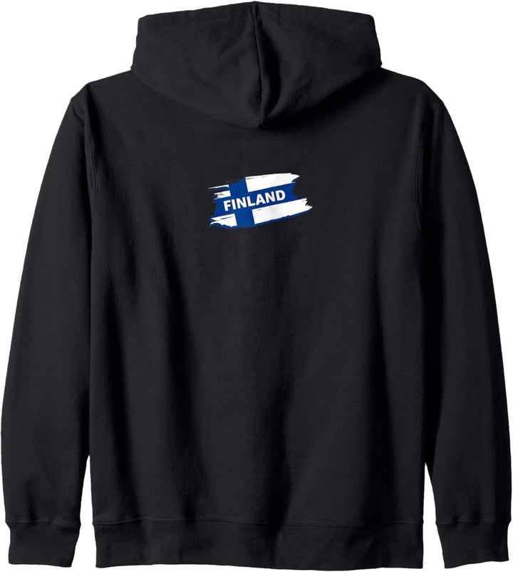 Flagge Finnland Kapuzenjacke