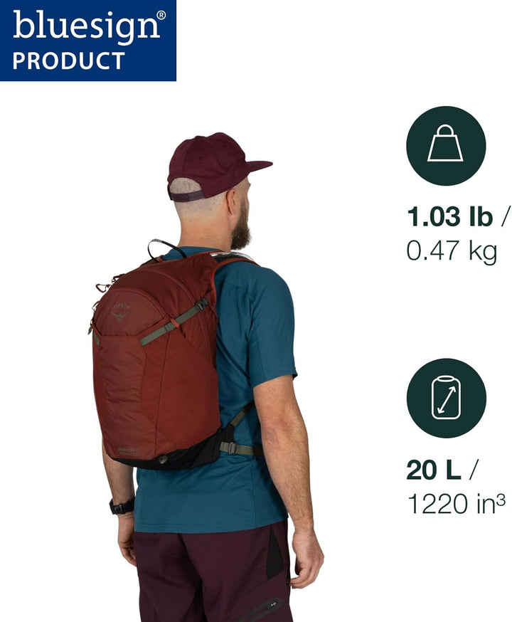 Osprey Unisex Sportlite 20 Backpack O/S Kiefernblattgrün, O/S Kiefernblattgrün