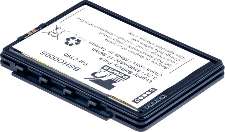 T6 Power Akku für Honeywell Barcodescanner, Teilenummer 318-055-015, Li-Poly, 3,8 V, 4700 mAh (17,8