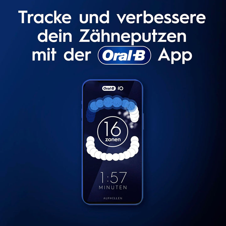 Oral-B iO Series 10 Elektrische Zahnbürste/Electric Toothbrush, 7 Putzmodi, Zahnpflege, iOSense, Far