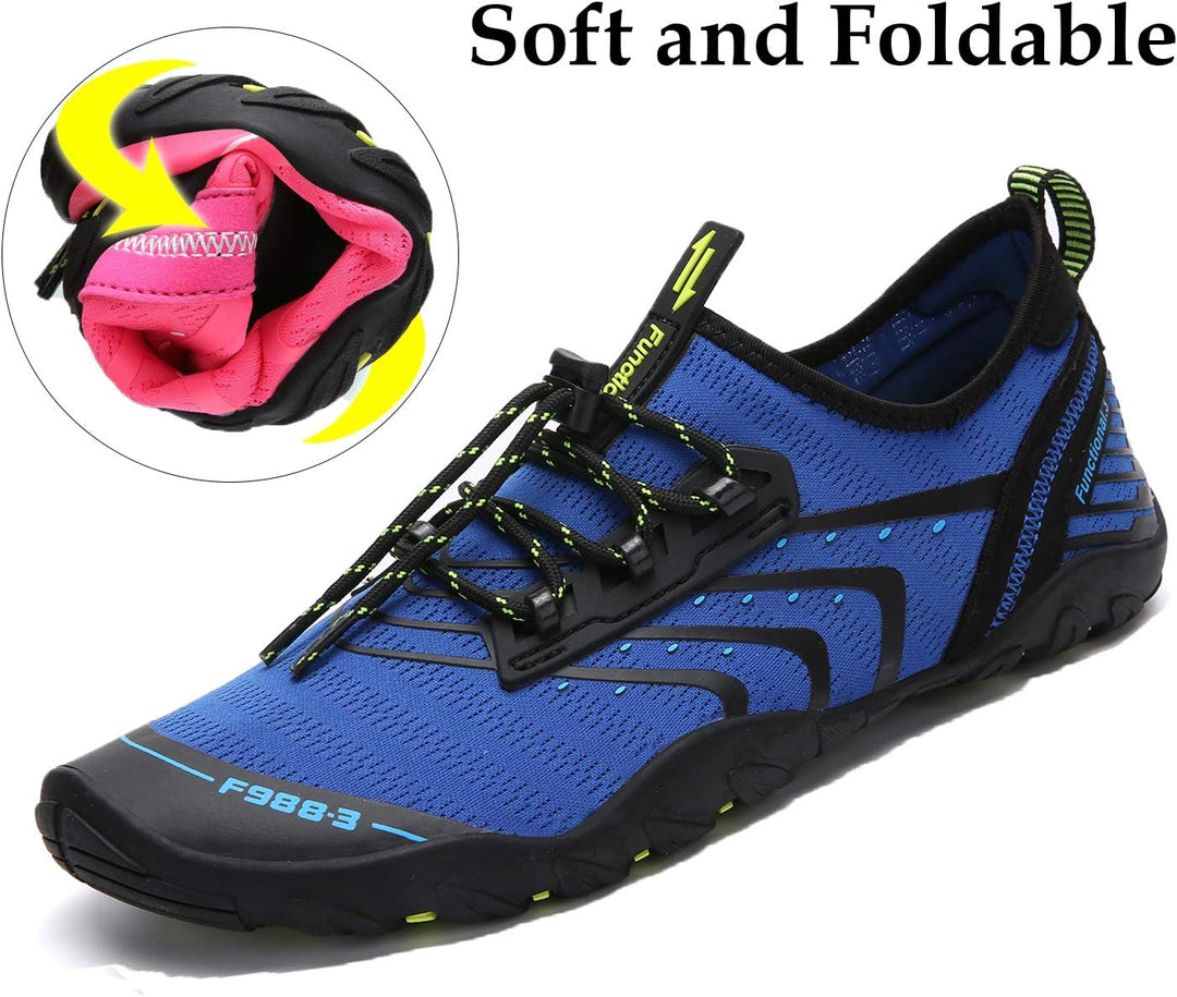 SAGUARO Badeschuhe Damen Herren Wasserschuhe Aquaschuhe Barfuss Schuhe Schnell Trocknend Strandschuh