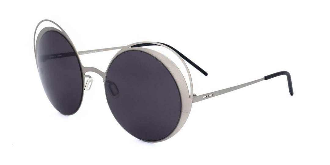Italia Independent Damen 0220-075-075 Sonnenbrille, Grau (Gris), 53.0