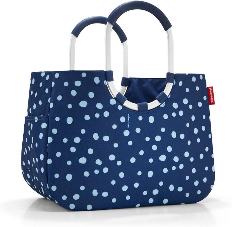 reisenthel loopshopper L 46 x 34,5 x 25 cm / 25 l / spots navy, Spots Navy