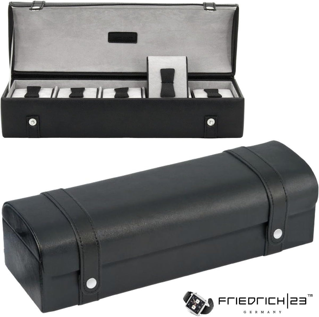 REDFORD 5 die klassiche Uhrentruhe von Friedrich|23 - Uhrenbox für 5 Armbanduhren