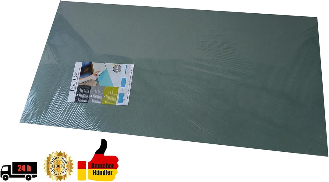 Trittschalldämung XPS 3mm 5mm - Dämung Grean Boden für Laminat - Bauplatten - Bodenunterlage - Unter