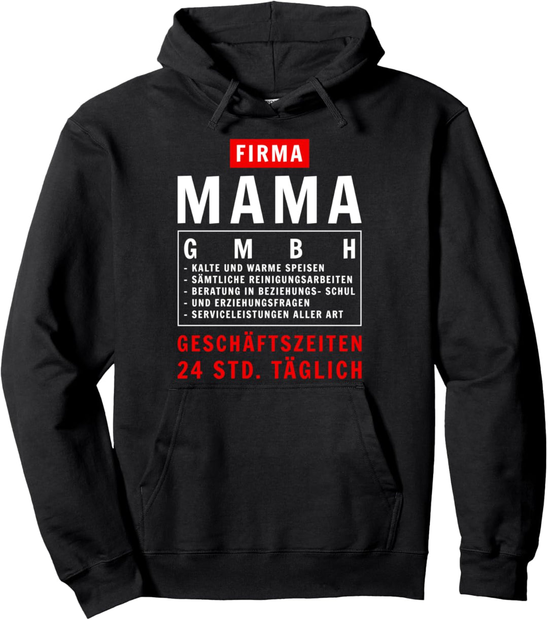 Firma Mama GmbH Lustig Geschenkidee Familie Beste der Welt Pullover Hoodie