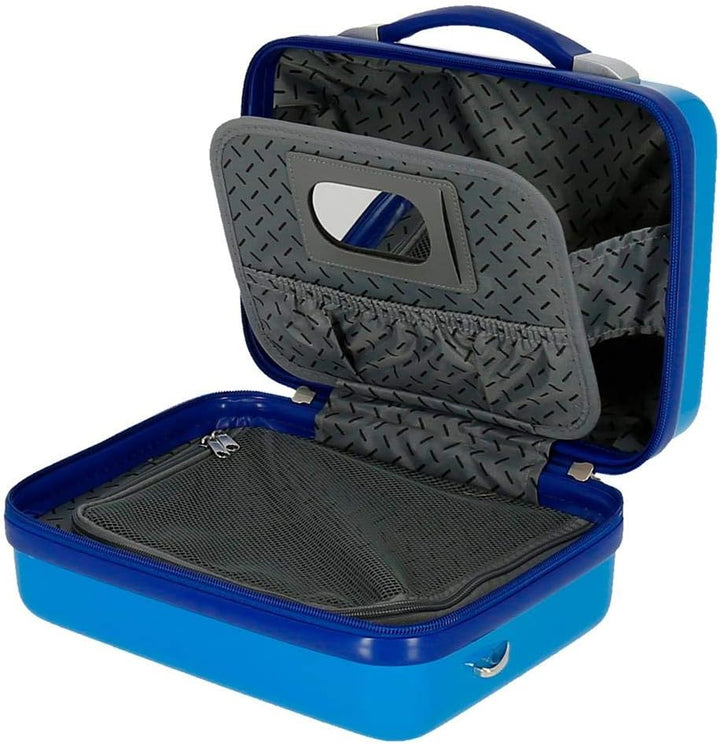 Disney Mickey and Friends Kulturbeutel, anpassbar, Blau, 29 x 21 x 15 cm, starr, ABS 9,14 l, 0,84 kg