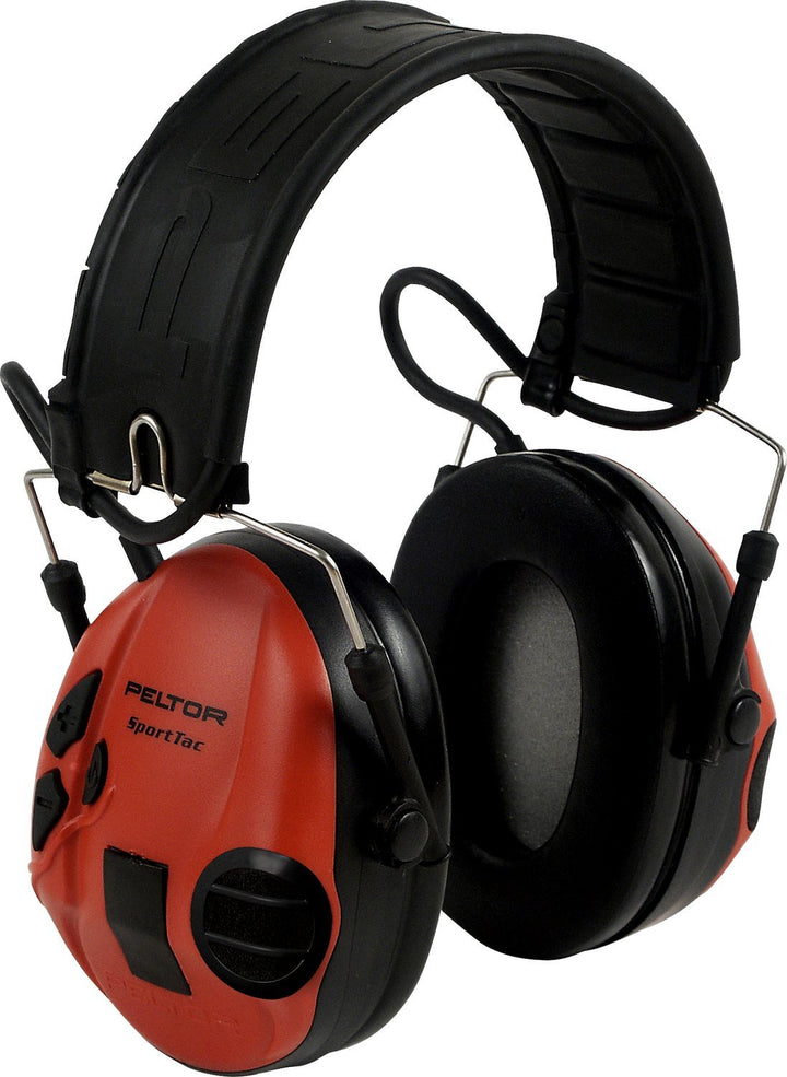 3M Peltor 210100RD Peltor SportTac Ersatzschale, Rot, Rot