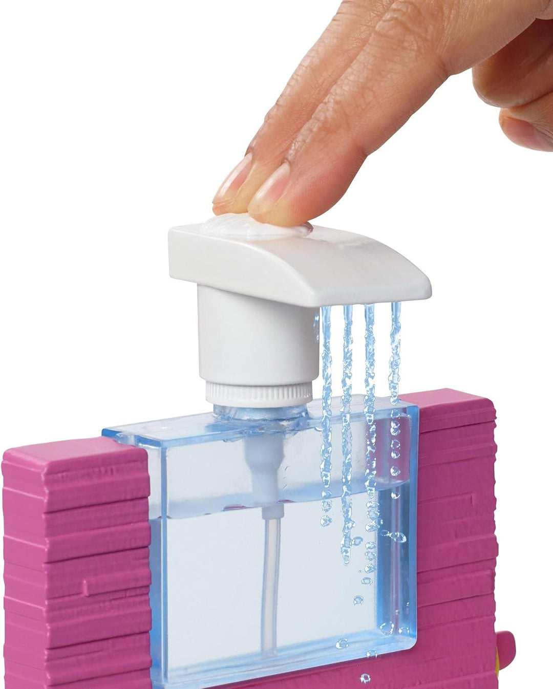 Barbie FXG51 Barbie Deluxe-Set Möbel Badezimmer & Puppe Badezimmer mit Dusche, Badezimmer mit Dusche
