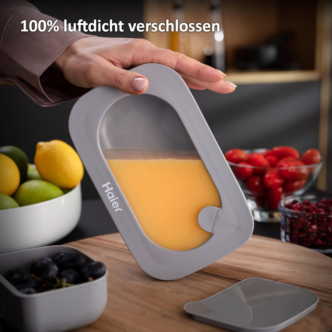 Haier – Luftdichte Lunchbox mit Innenbehälter/Lagerung von Lebensmitteln im Kühlschrank oder Gefrier