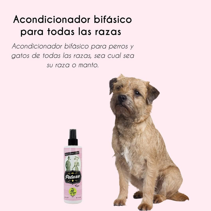 Petuxe Zweiphasiger Conditioner für Haustiere. Vegane Hundespülung. Katzen Conditioner. Alle Rennen.