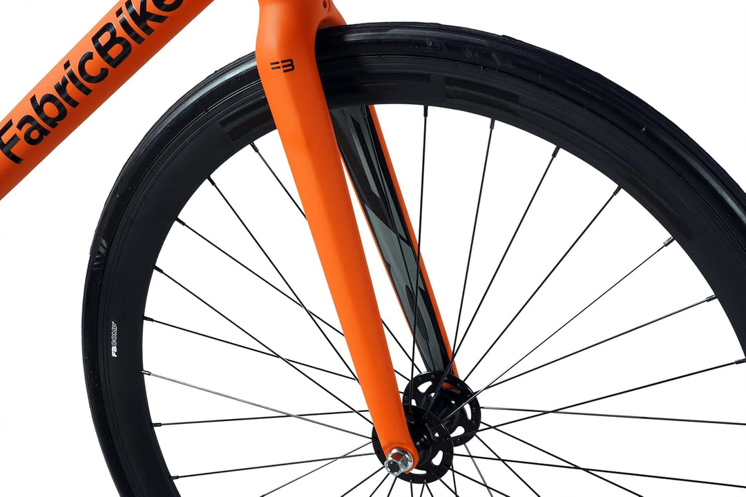 FabricBike Light - Fixed Gear Fahrrad, Single Speed Fixie Starre Nabe, Aluminium Rahmen und Gabel, R