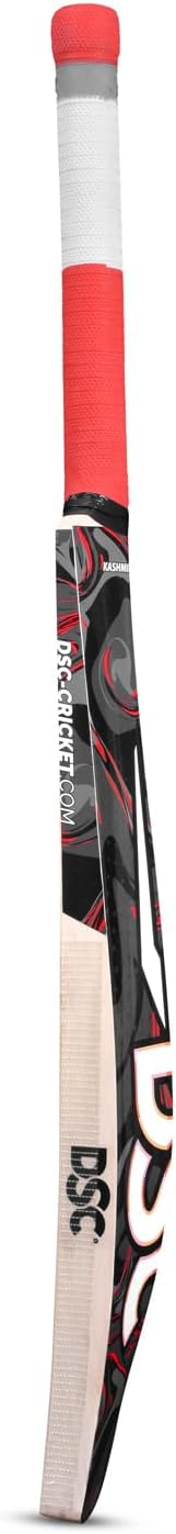 DSC Fledermaus Lava Herren Cricketschläger aus Kaschmirweide, kurzer Griff, holzfarben