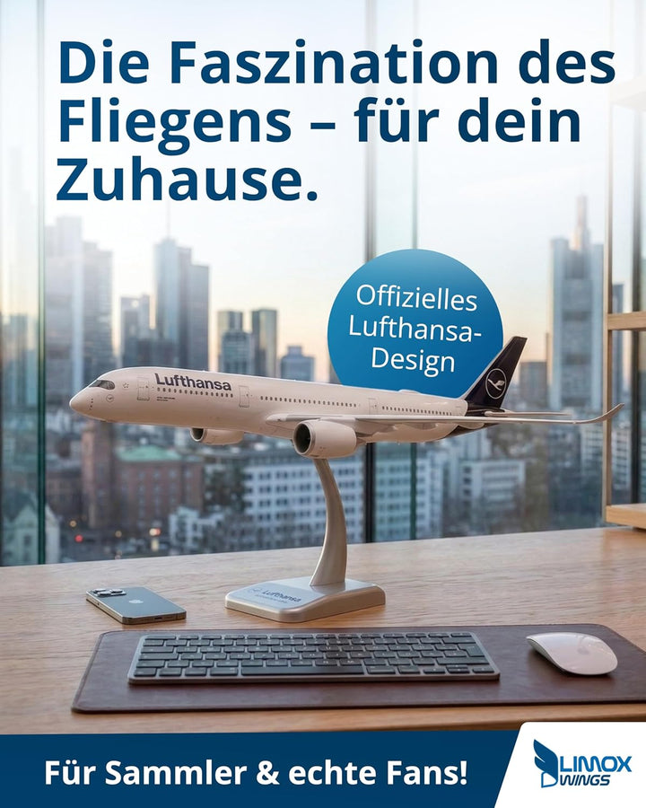 Lufthansa Airbus A350-900 Scale 1:200 | NEUE LUFTHANSA LACKIERUNG |