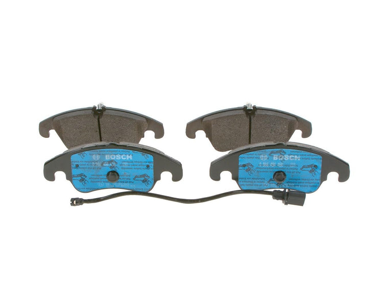 Bosch BP1378 Bremsbeläge - Vorderachse - ECE-R90 Zertifizierung - vier Bremsbeläge pro Set