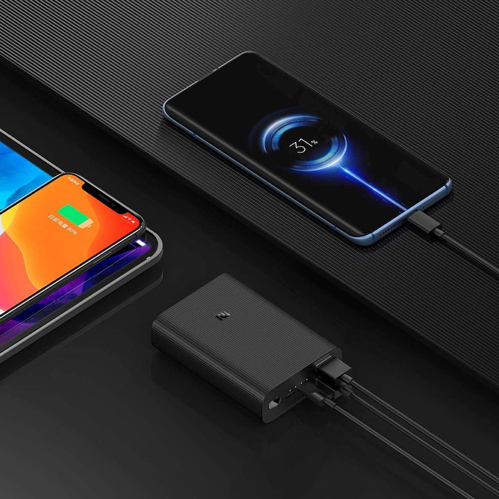 Xiaomi - Powerbank 10000mAh Mi Power Bank 3 Ultra Compact - Negra