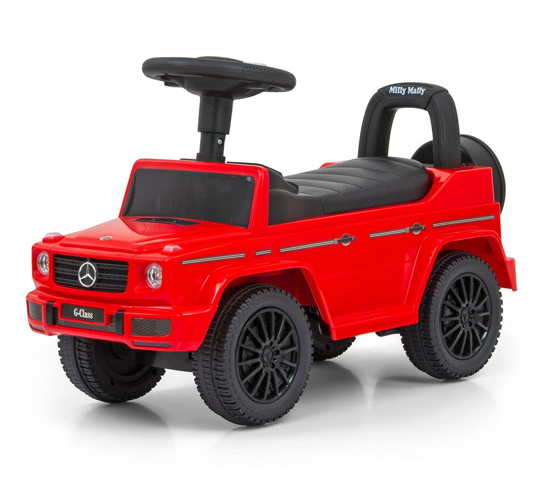 Milly Mally Mercedes G350D S Rutscher Auto für Kinder ab 1 Jahr interaktives Rutschauto mit Hupe und
