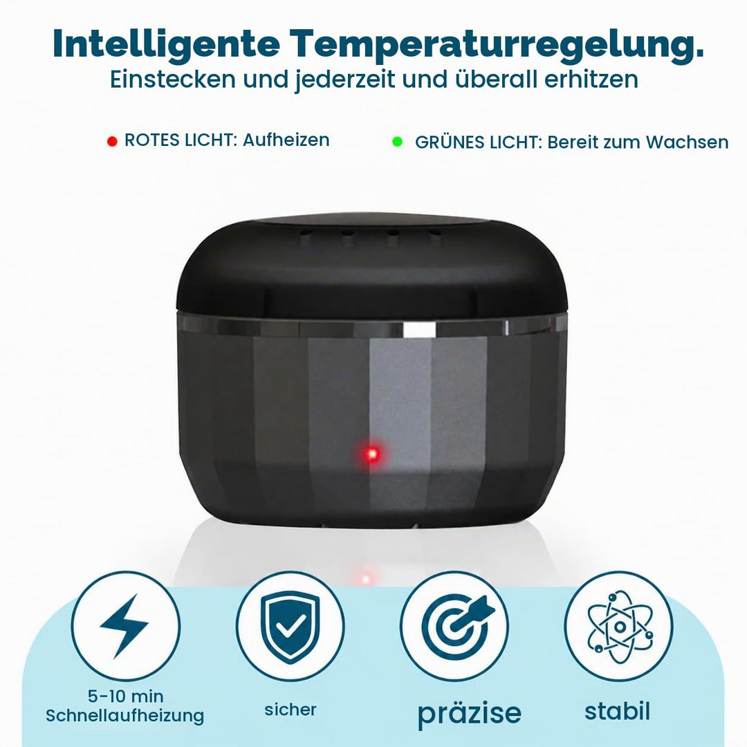 Nase Waxing set, Nasenhaar Wachs, Männer Nasenwachs Haarentfernung Set mit Mini Wax Maschine,USB-Sch
