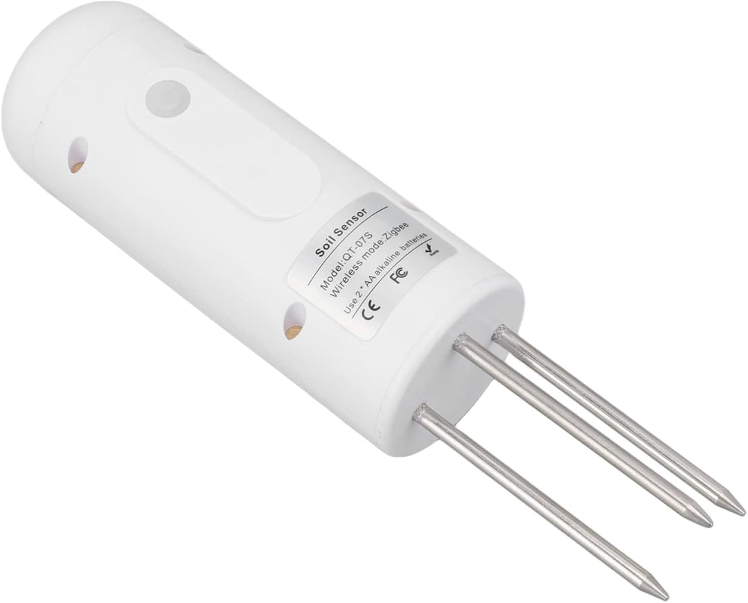 TOPINCN Drahtloses Bodensensor-Temperatur- und Feuchtigkeitsmessgerät für Zigbee Gardening Potted Pl