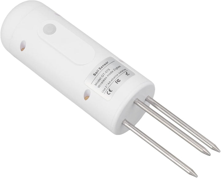 TOPINCN Drahtloses Bodensensor-Temperatur- und Feuchtigkeitsmessgerät für Zigbee Gardening Potted Pl