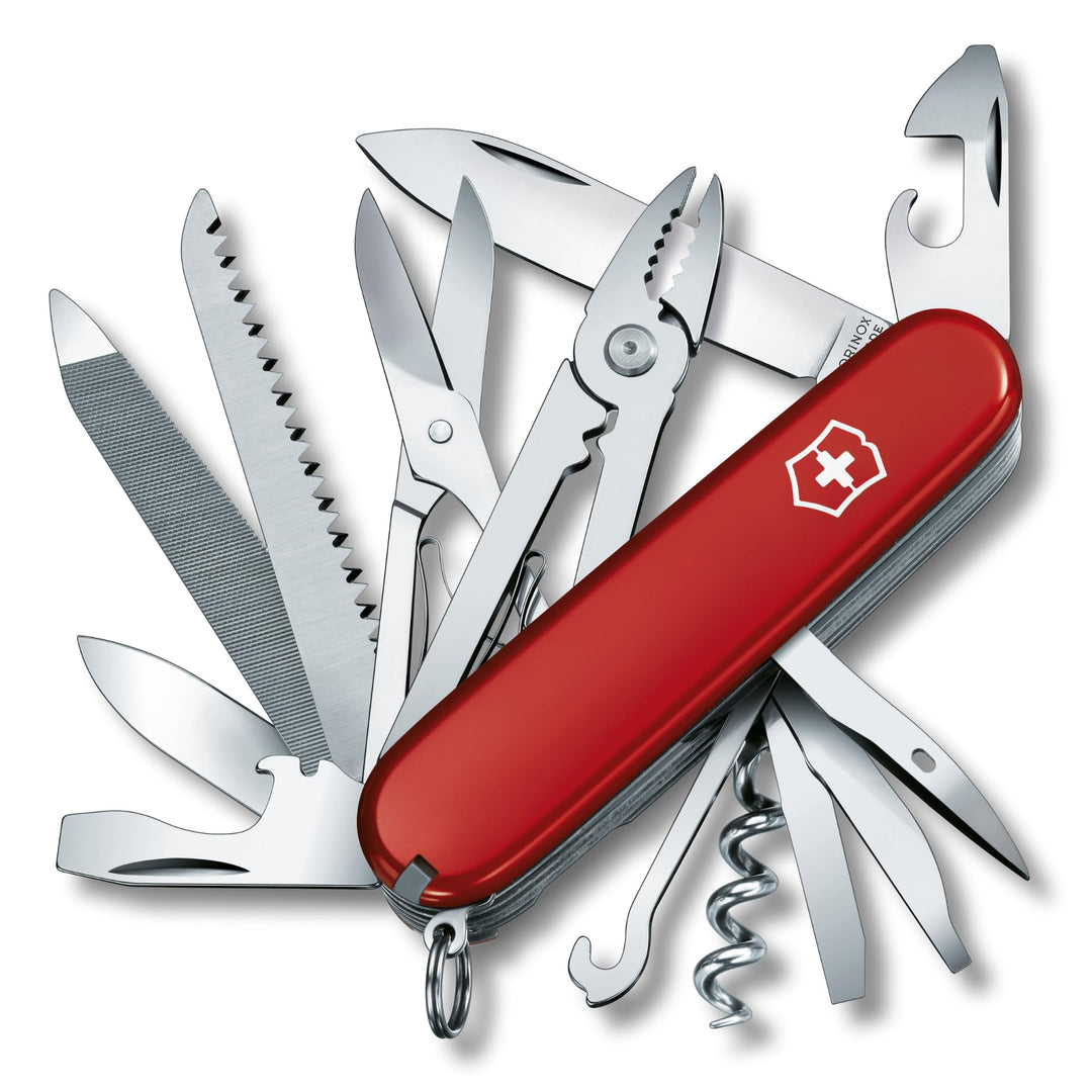 Victorinox Schweizer Taschenmesser Handyman, Swiss Army Knife, Multitool, 24 Funktionen, Klinge, Kor