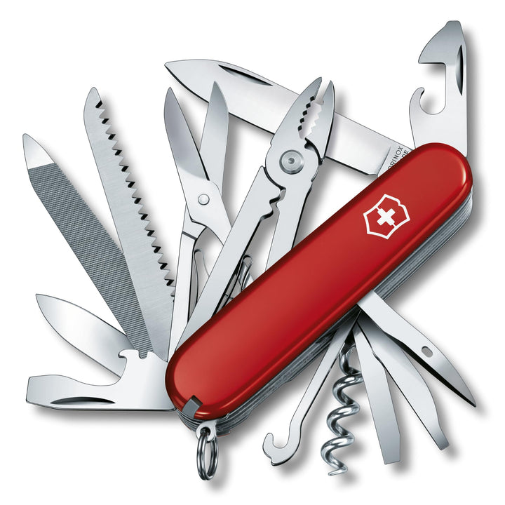 Victorinox Schweizer Taschenmesser Handyman, Swiss Army Knife, Multitool, 24 Funktionen, Klinge, Kor
