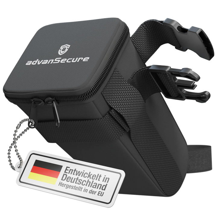Fahrrad-Satteltasche | ideal für schwere Kettenschlösser | kompatibel mit den meisten Fahrrädern und